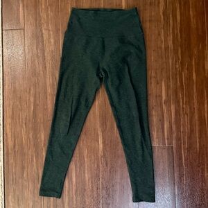 Beyond Yoga Spacedye Caught in the Midi leggings in dark green